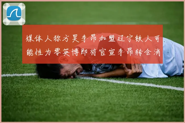 媒体人称方昊李昂加盟辽宁铁人可能性为零英博即将官宣李昂转会消息